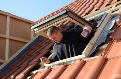 Pose de fenêtres de toit Velux à Bassou